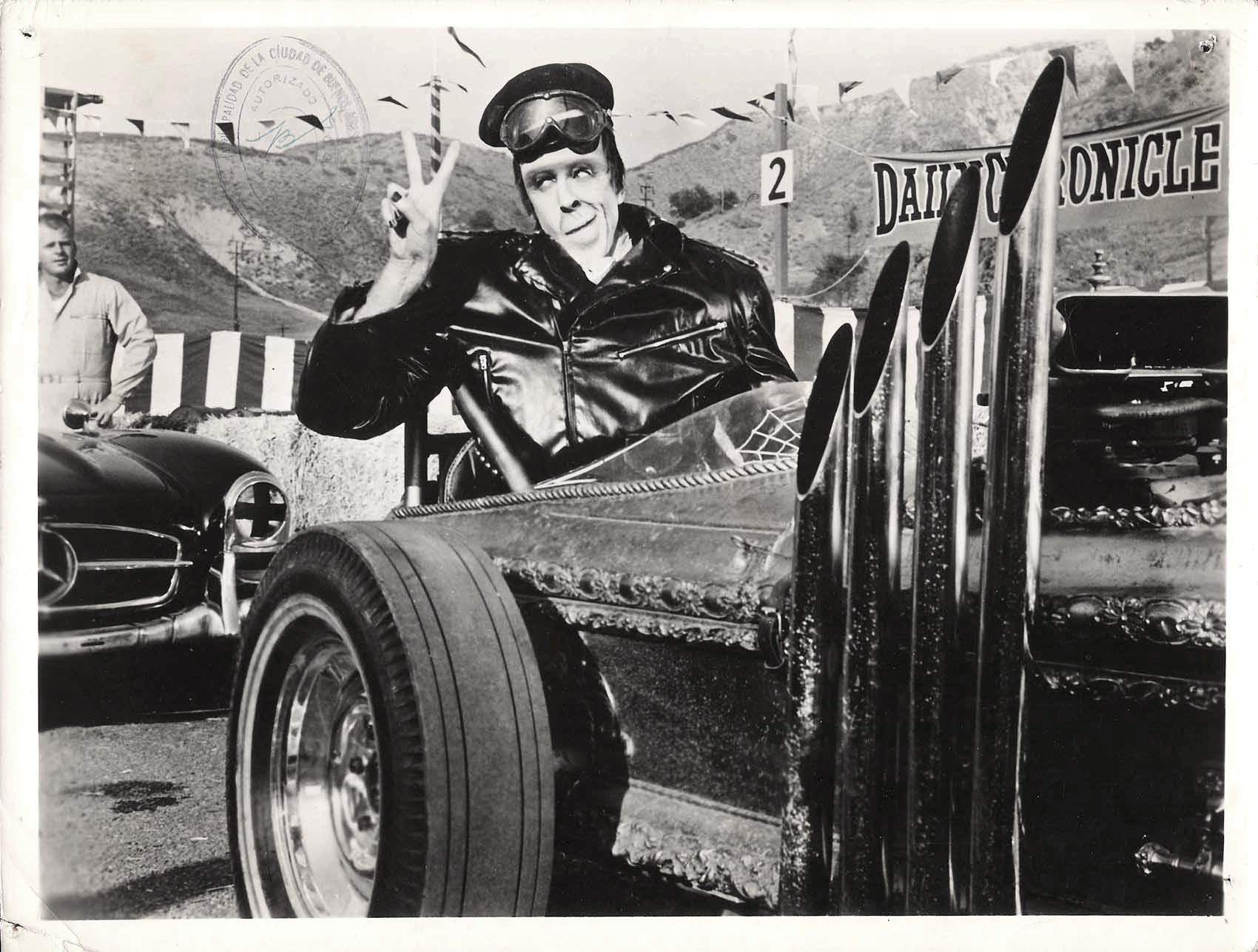 Fred Gwynne In The Munsters Episode 36 Hot Rod Herman Origin Tv 0780